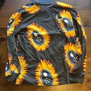 Real Bad Man Long Sleeve Amoeba Crew